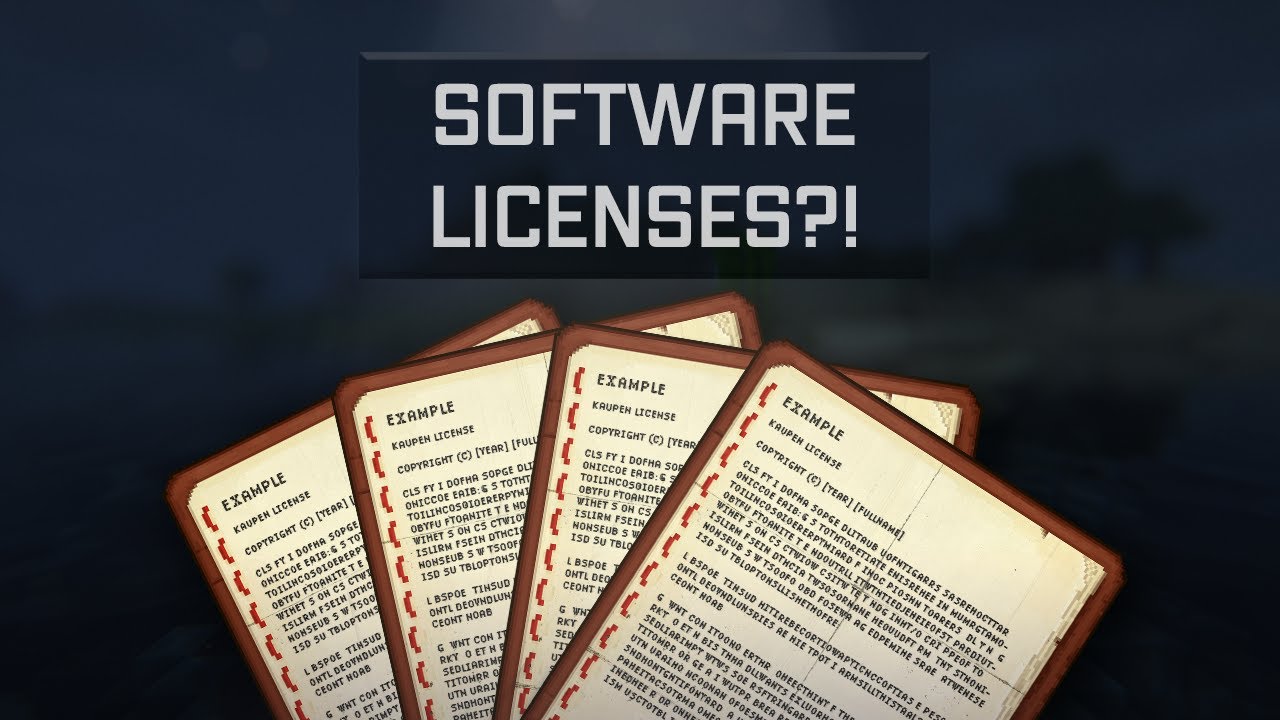 SOFTWARE LICENSES?! | Minecraft Modding Tip