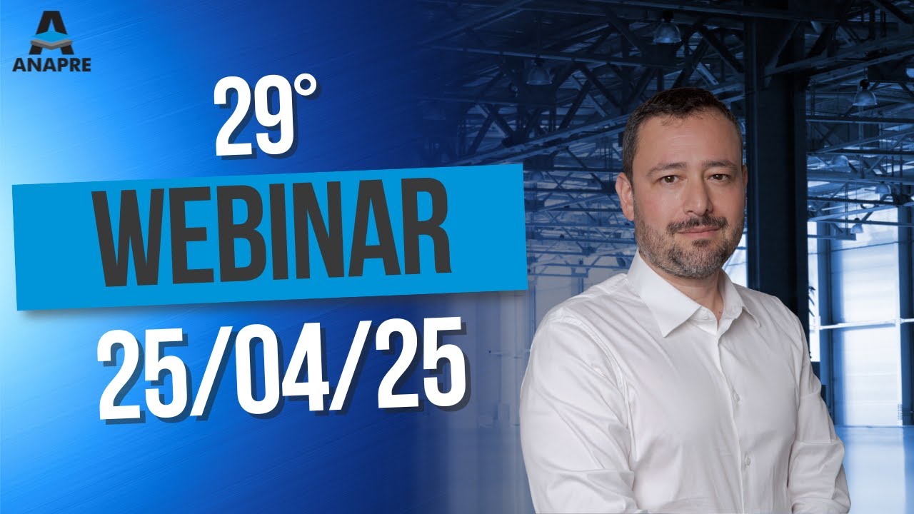 29º Webinar ANAPRE - Execução de Pisos Industriais sob a ótica da Construtora