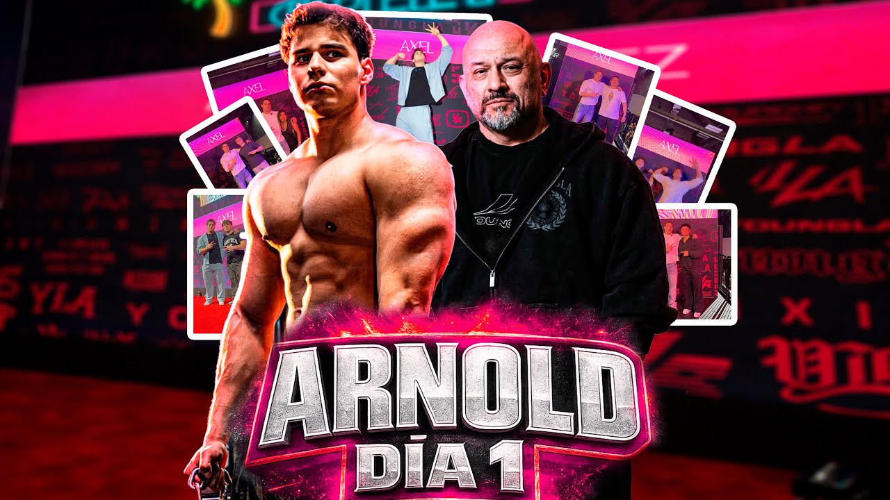 Rutina de pecho en el Arnold con Hany + hombros con Ismael Martinez 