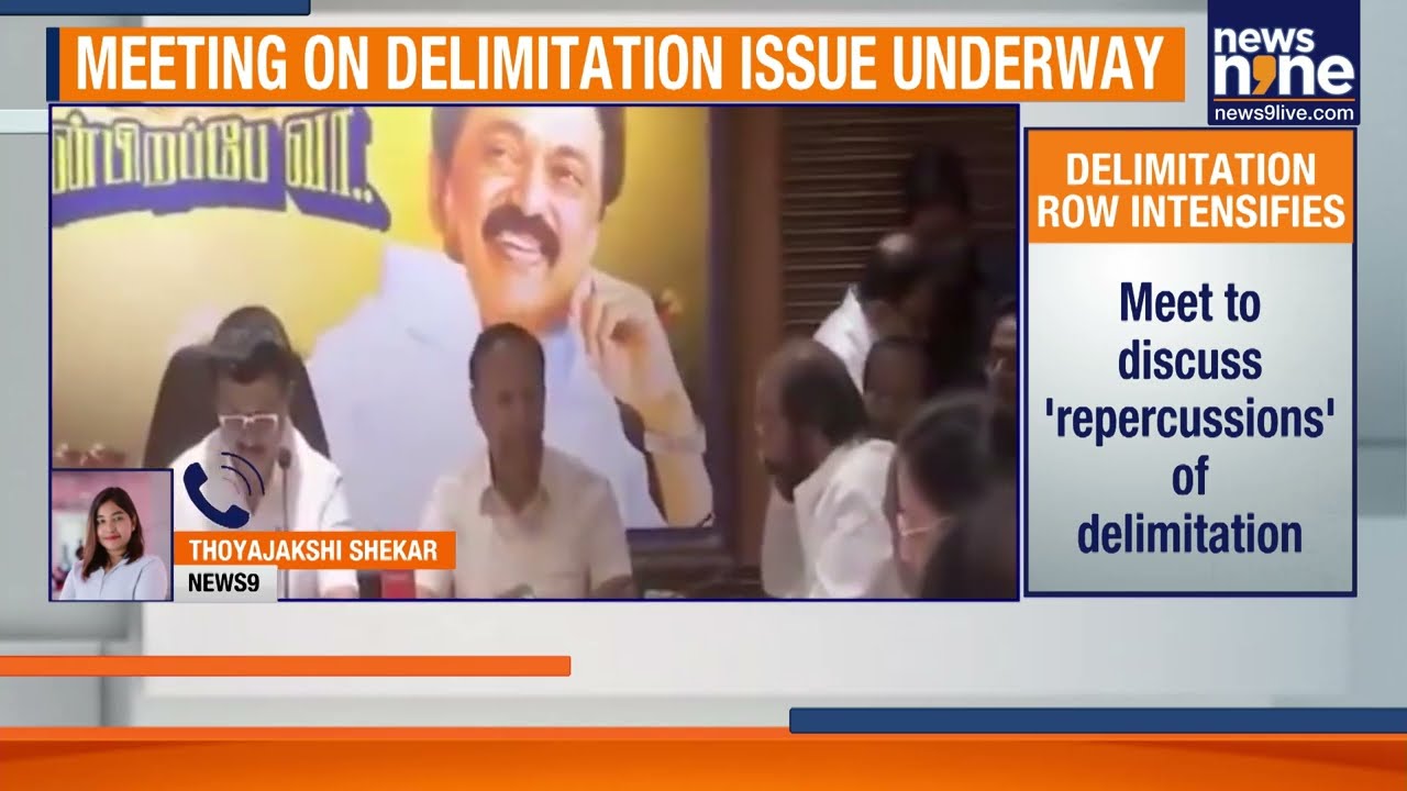 MK Stalin Chairs Emergency DMK Meet As Delimitation Row Escalates | News9