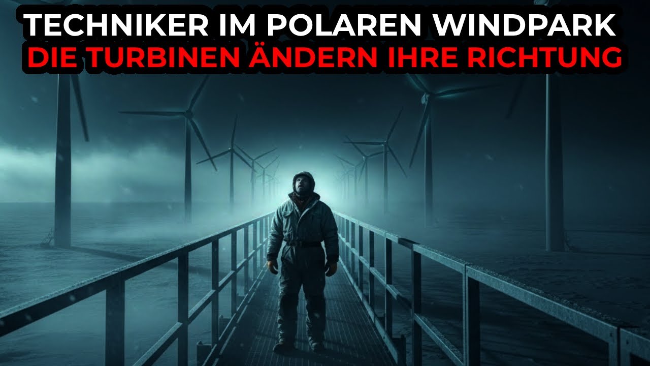 ICH BIN TECHNIKER AUF EINEM POLAREN WINDPARK. TURBINEN DREHEN GEGEN DIE REGELN | SCHWARZBILD