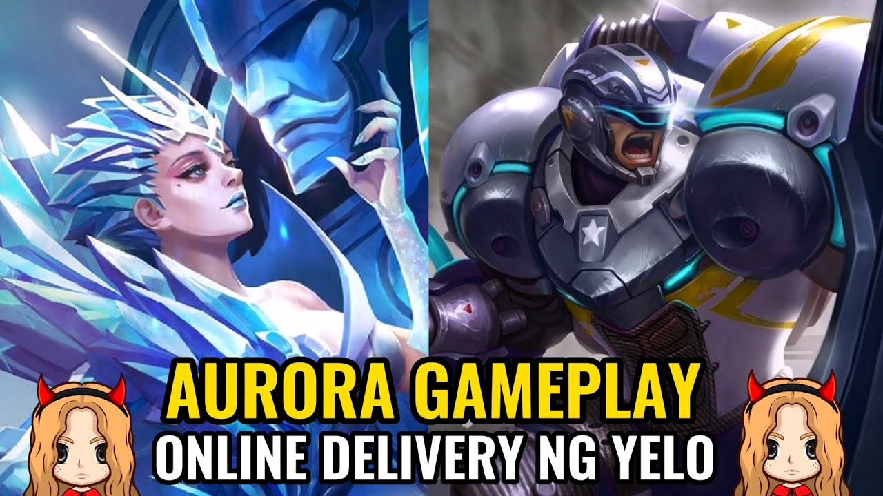 Online Delivery ng Yelo sa ML | Aurora Gameplay