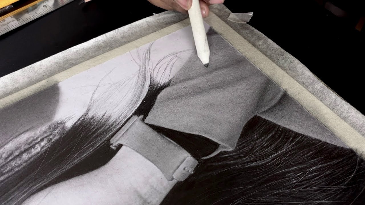 How to Shade Cloth | Hyperrealisitc Drawing Step by step