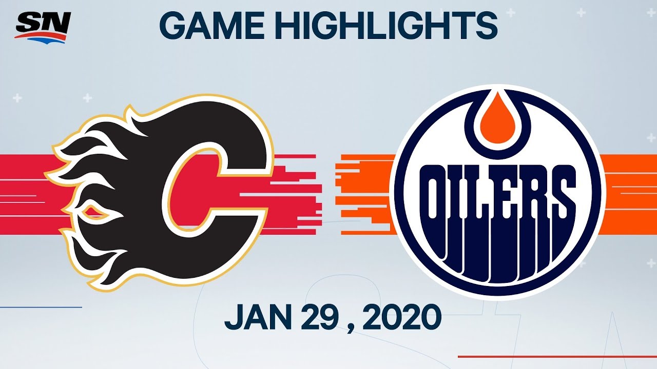 NHL Highlights | Flames vs Oilers &ndash; Jan. 29, 2020