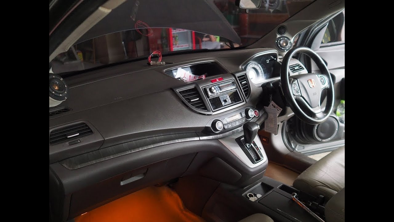 Honda CRV Audio Upgrade Sound Quality 3Way Speaker Reverb Acoustic Cliport Audio Bandung