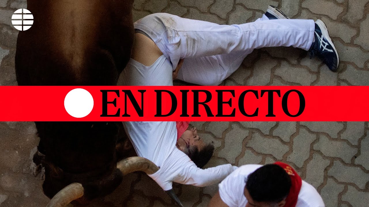 🔴 DIRECTO SAN FERMÍN | Sexto encierro de los Sanfermines 2023