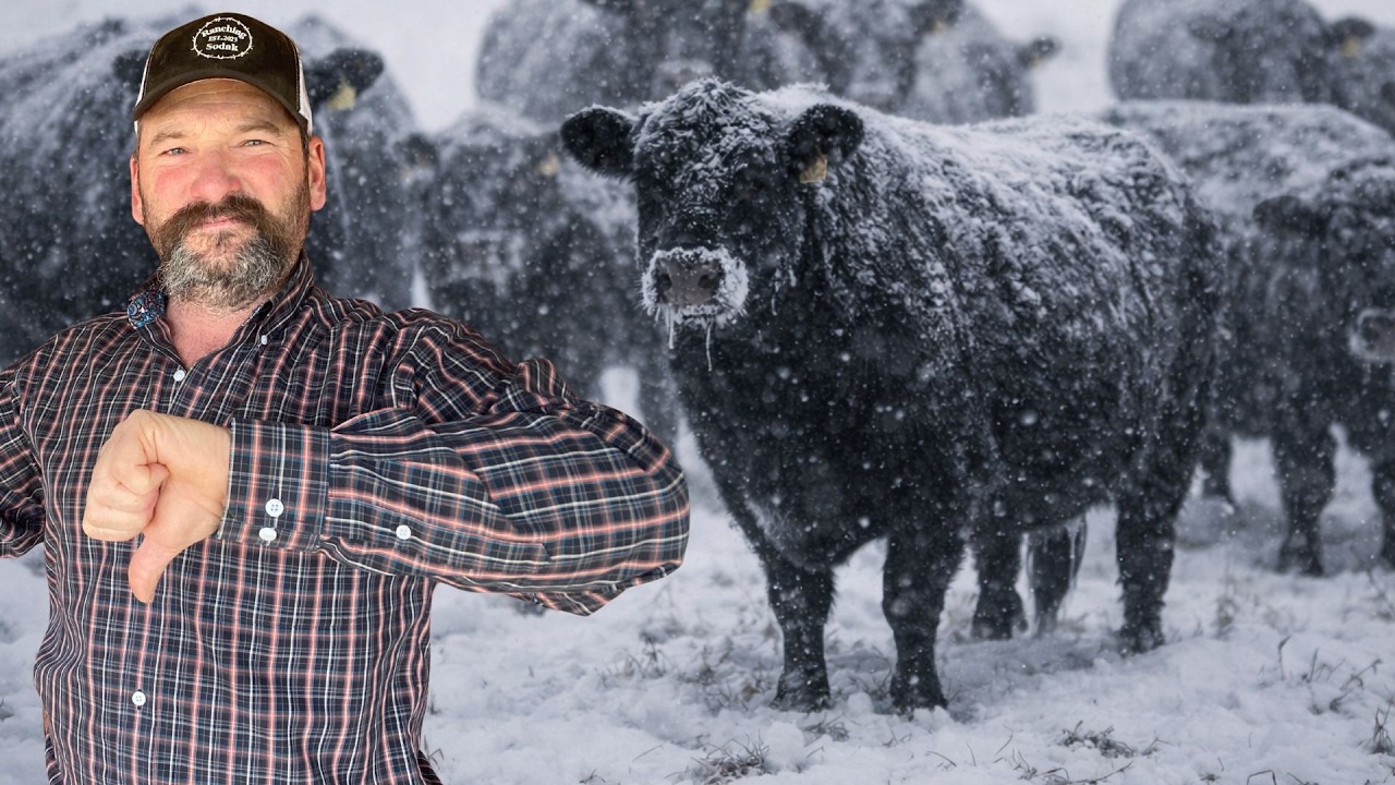 Day In The Life of A Cattle Rancher! (EXTREME COLD)