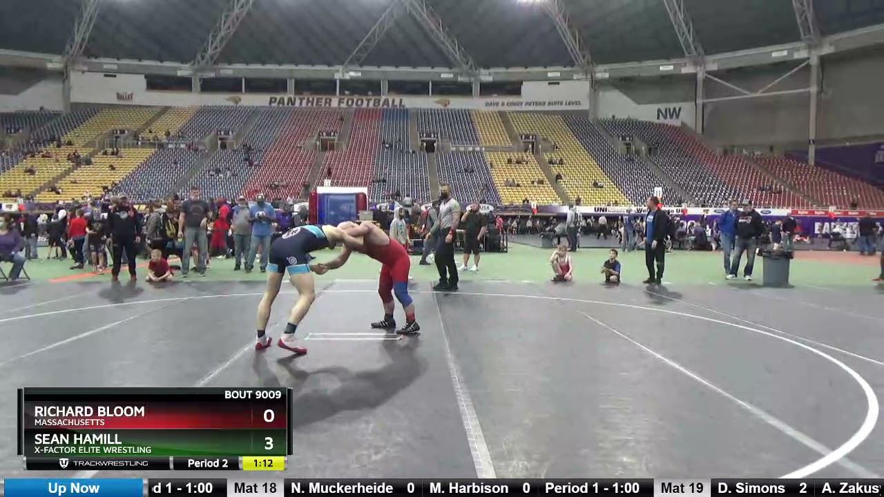 Masters B 154.2 Richard Bloom Massachusetts Vs Sean Hamill X-Factor Elite Wrestling