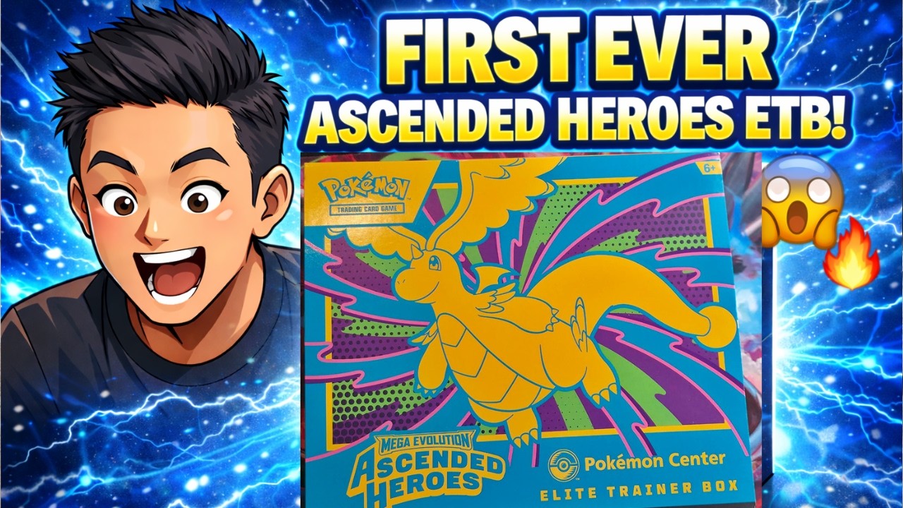 MY FIRST ASCENDED HEROES POKÉMON CENTER ETB!! 😱🔥