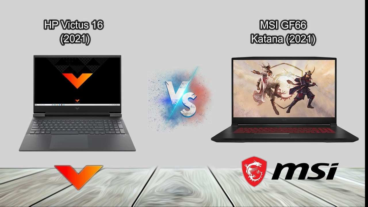 MSI GF66 Katana (2021) vs HP Victus 16 (2021) | RTX 3060 laptops.