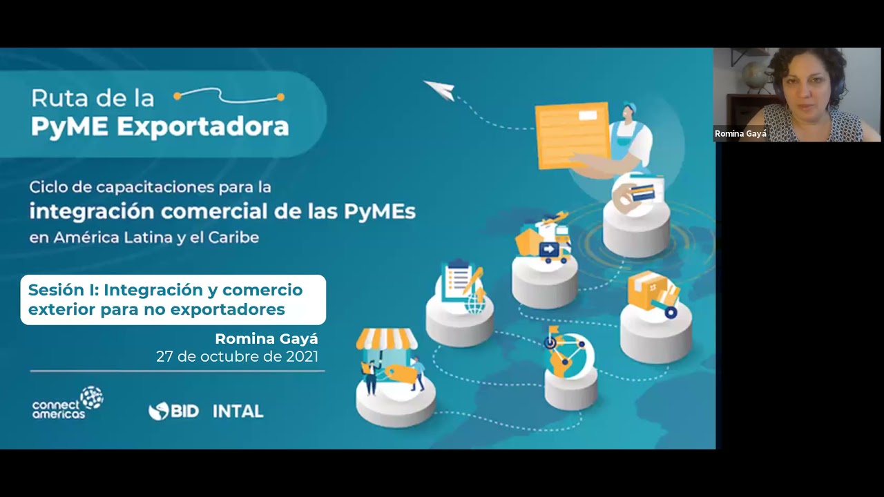 Ruta de la PyME Exportadora. Sesión teórica: Integración y Comercio exterior para no exportadores