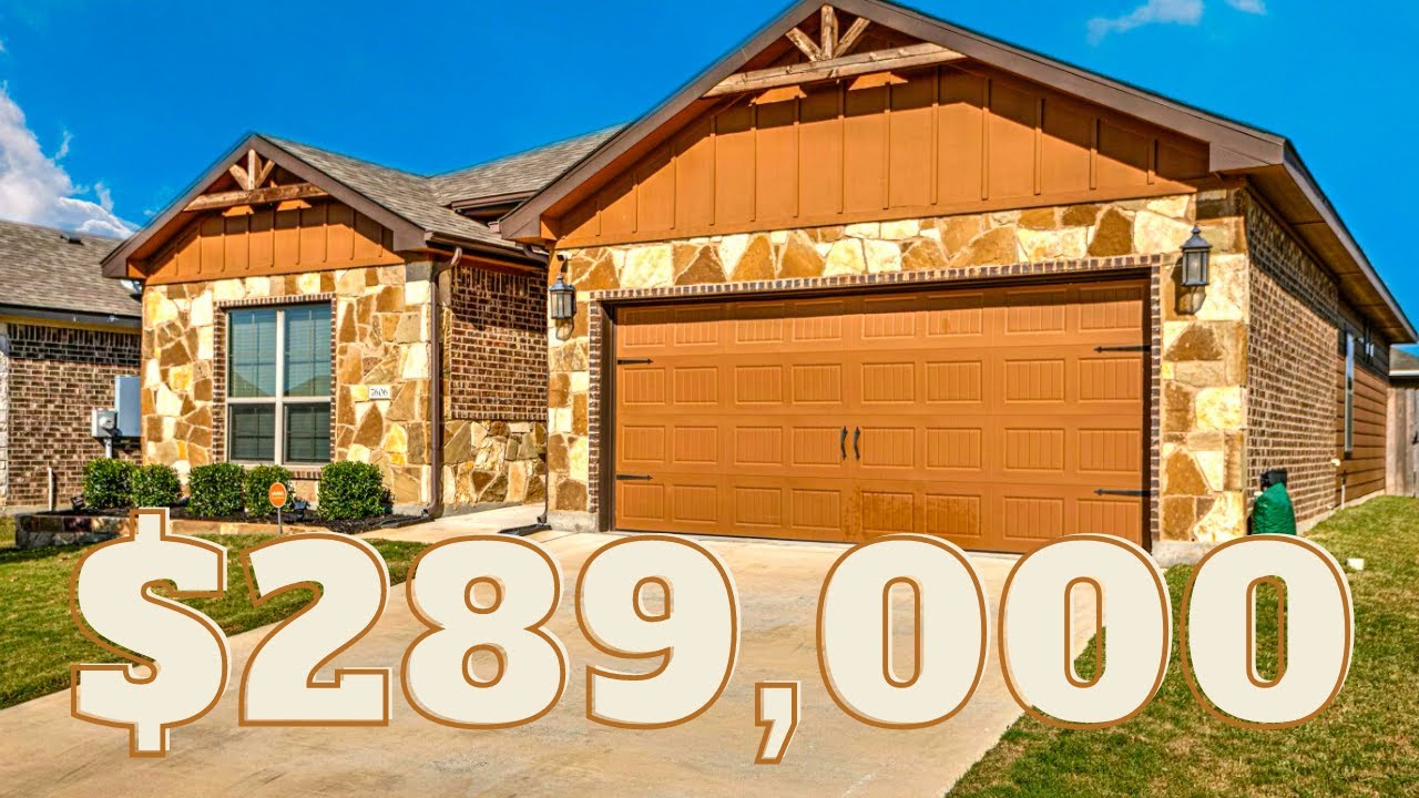 Property Tour:  Temple TX  Home in The Reserve at Pea Ridge