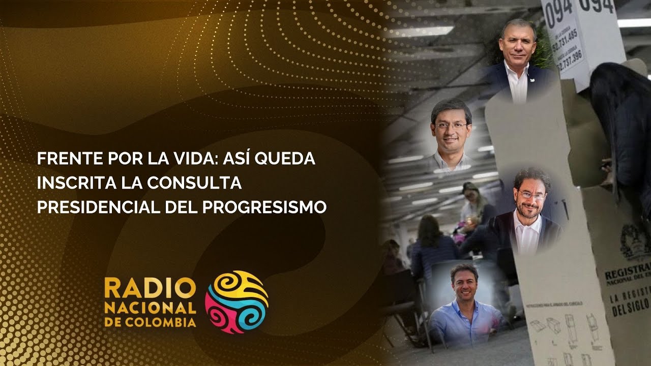 Frente por la Vida: as&iacute; queda inscrita la consulta presidencial del progresismo