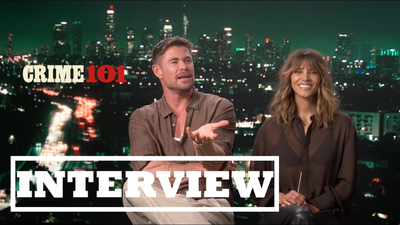 Chris Hemsworth and Halle Berry Interview - CRIME 101