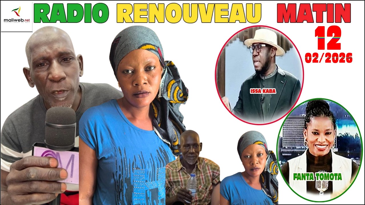 LE MATINAL DE LA RADIO RENOUVEAU FM du 12 Février 2026