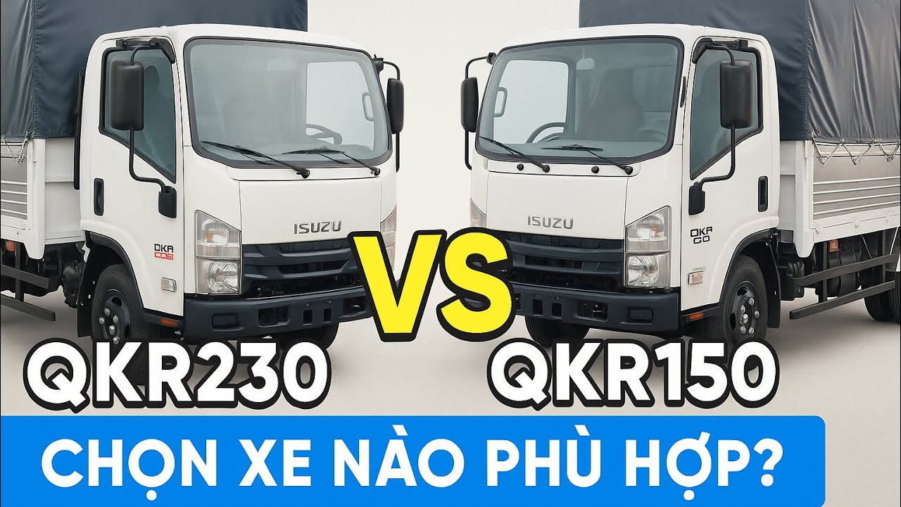 Báo Giá ISUZU QKR 230 & QKR 150 | Báo Giá Xe Tải Isuzu 2T4 Đầu Vuông 2025