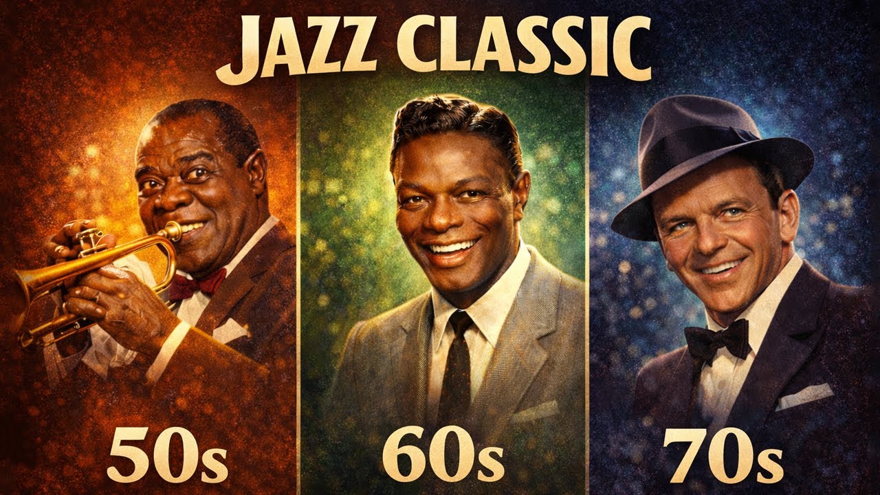 Nostalgic Jazz Memories ✨ Frank Sinatra, Nat King Cole & Louis Armstrong | Classic Old Songs