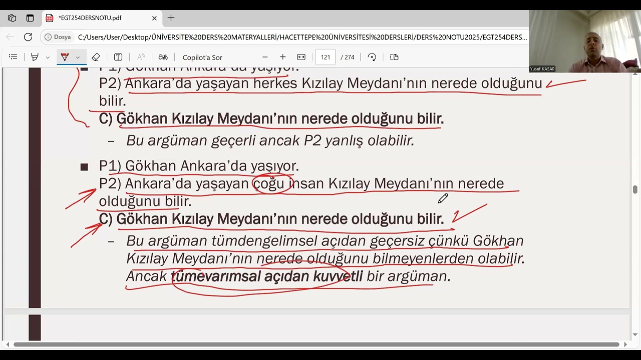 Eleştirel ve Analitik Düşünme, Dr. Yusuf KASAP
