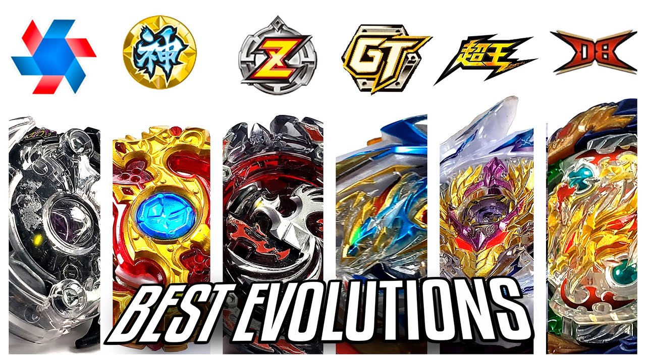 The BEST EVOLUTIONS In BEYBLADE BURST Season 1-6