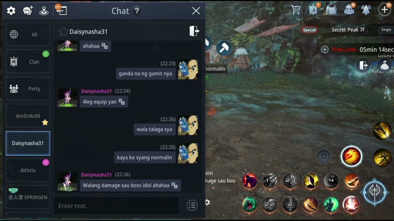 Butaw serye Si talabs ni normal lang haha #mir4