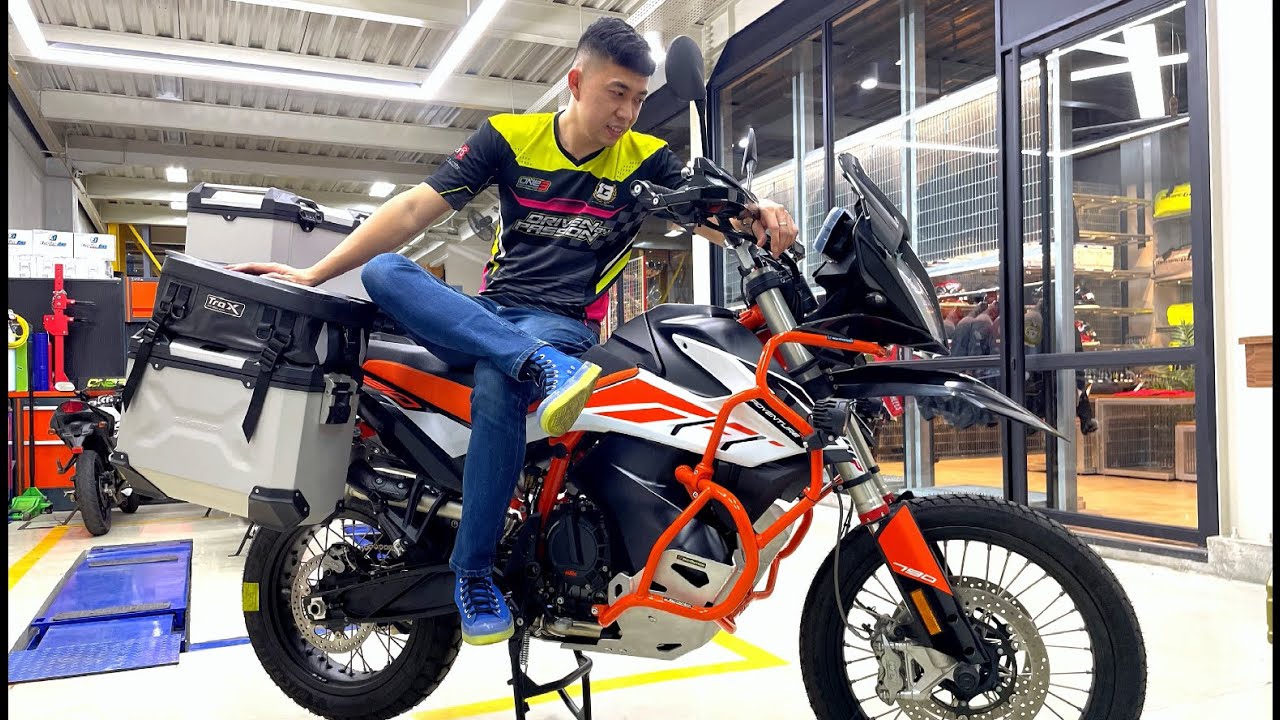 KTM 790 Adventure R 2022. Almost Full SW Motech 🇩🇪❗️ ini motor touring!