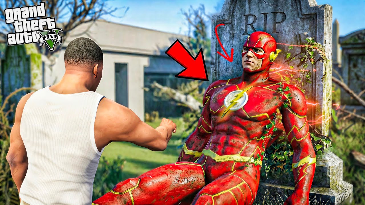 Franklin Found Ultimate Flash Fastest Suit In Los Santos|| Gta 5