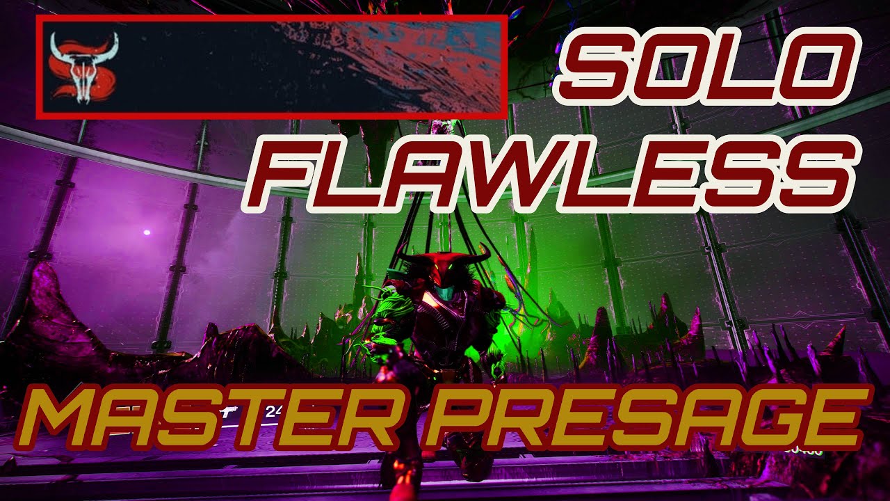 EASILY Solo Flawless Master Presage Mission In Season Of The Splicer: TITAN - Destiny 2