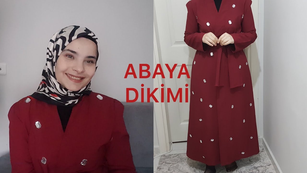 Basit abaya -kimono dikimi/kendin yap