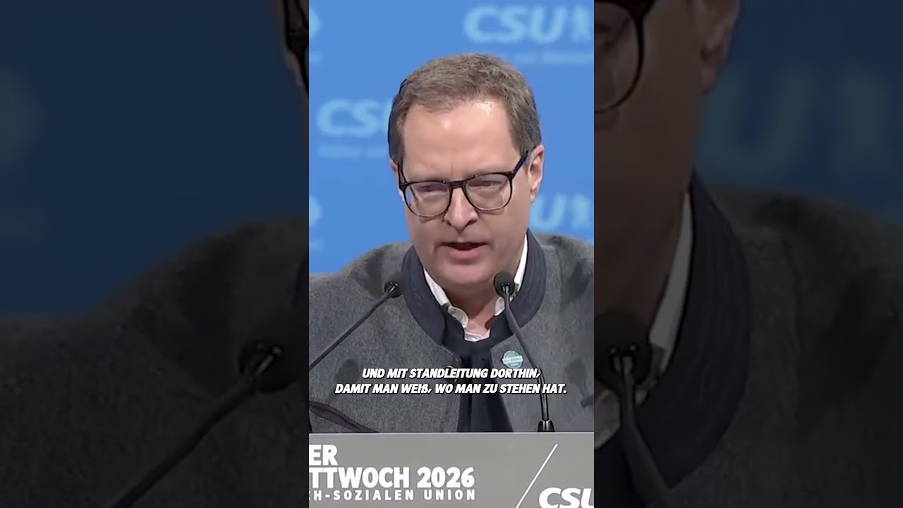 Die AfD ist so russlandhörig, da heißt es ‚Nastrowje‘ statt ‚Prost‘! #csuam26