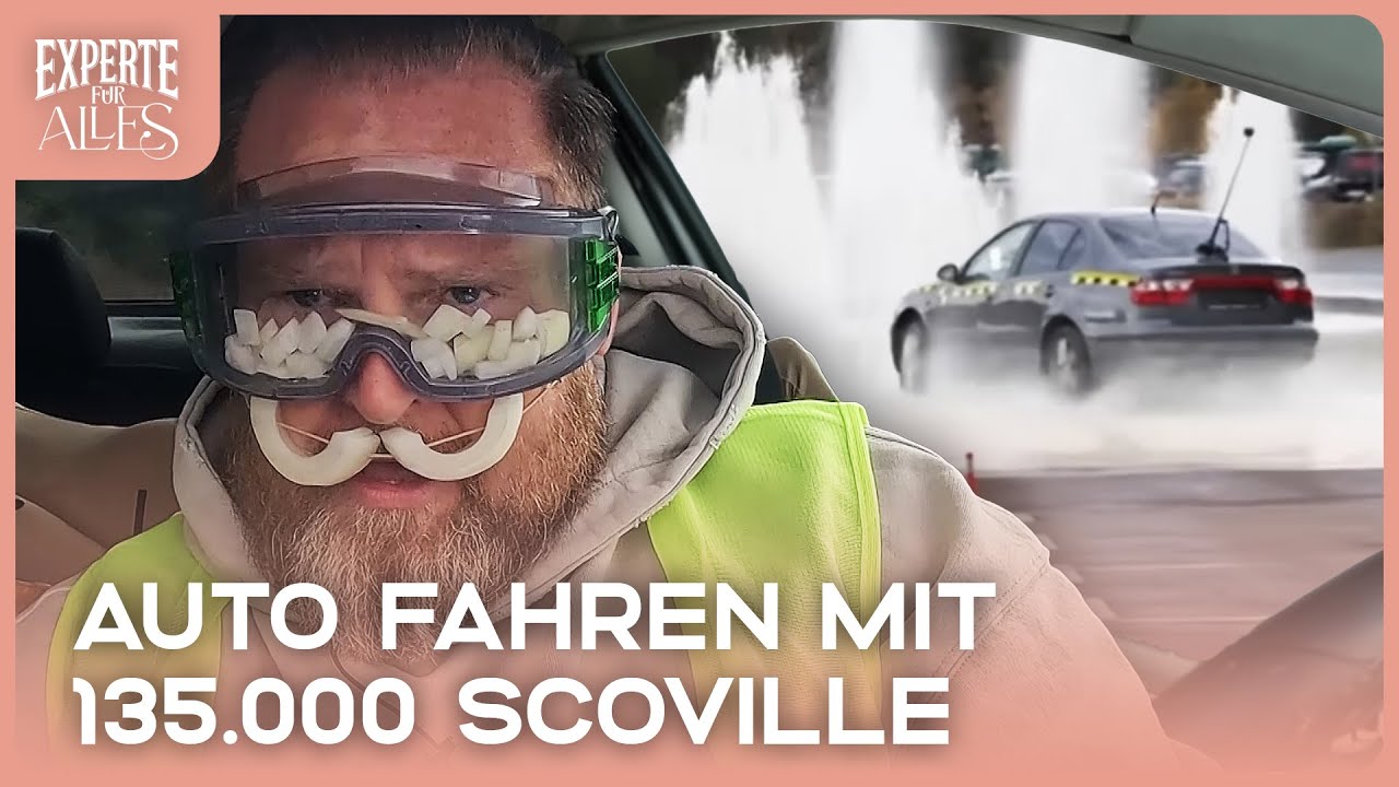 Axel Stein testet Fahrt&uuml;chtigkeit unter Extrembedingungen | Experte f&uuml;r Alles