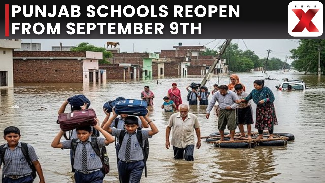 Punjab Schools to Reopen from September 9; Flood-Affected Institutions to Follow Local Orders