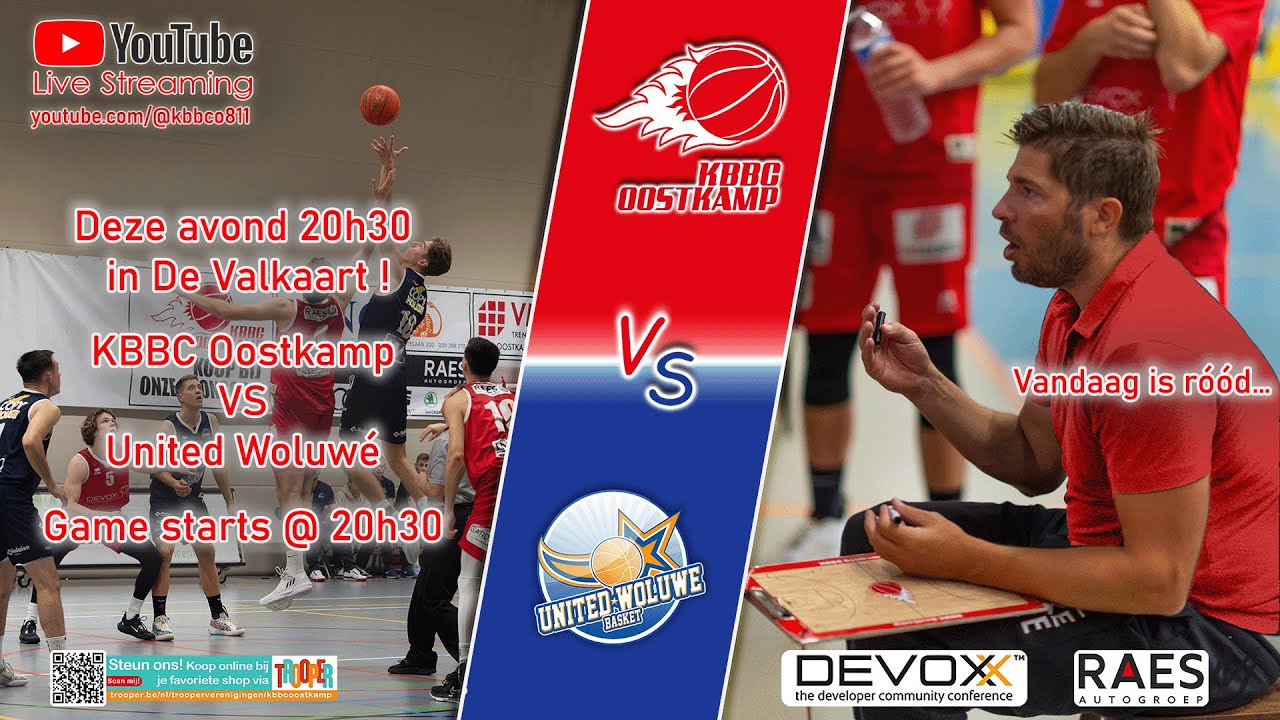 KBBC Oostkamp (🏆❤️🍾) 🆚 United Basket Woluwé | Top Division 2 (Group B) | Season 2023-2024