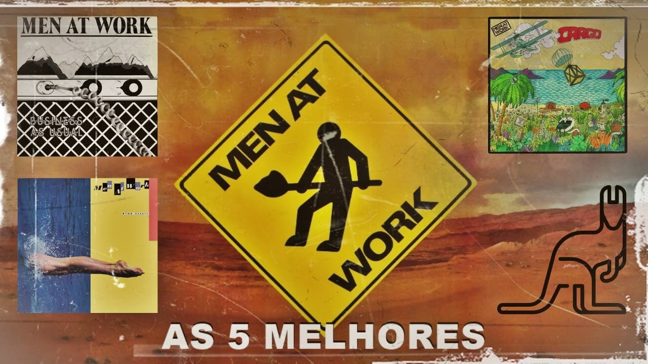 MEN AT WORK - AS 5 MELHORES