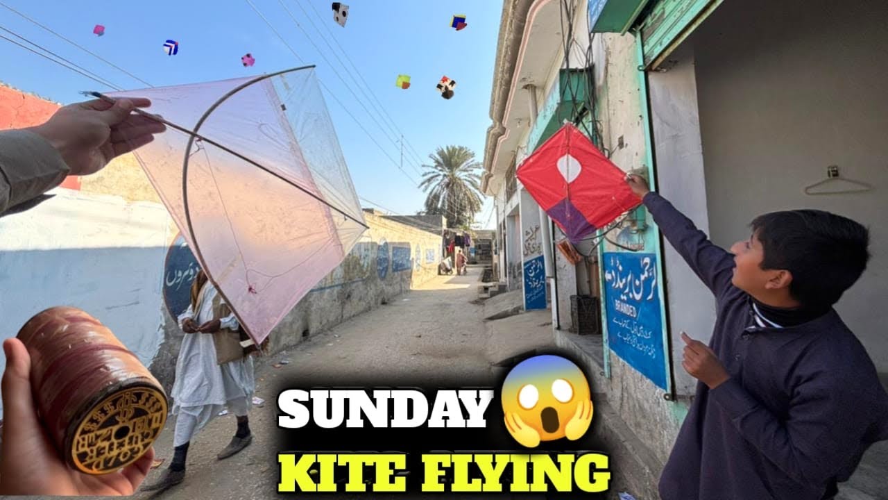 Full on sunday scenes😍 || Live kite caughting😱 || Kite fighting🔥 || Kite festival🥵 || Basant 2026🪁