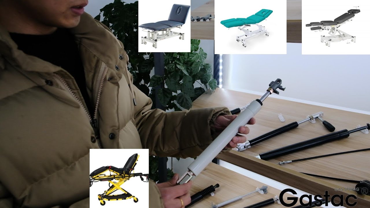 Hospital ambulance stretcher locking gas spring- HY4, locking gas shock, stabilus bloc o lift