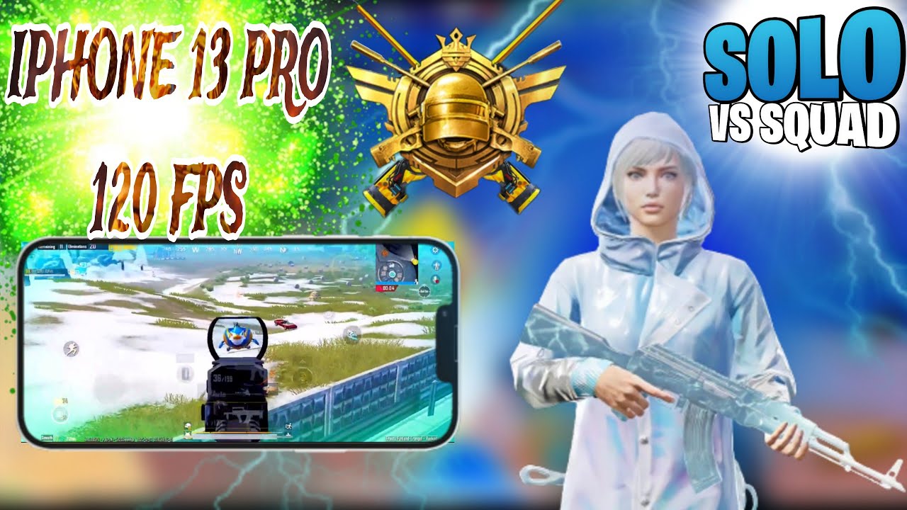 Smoothest PUBG Mobile Gameplay Ever on iPhone 13 Pro 🔥
