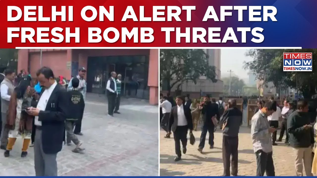 Fresh Bomb Threats Rock Delhi: 5 Courts, 2 CRPF Schools On Alert Days After 10/11 Red&nbsp;Fort&nbsp;Car&nbsp;Blast
