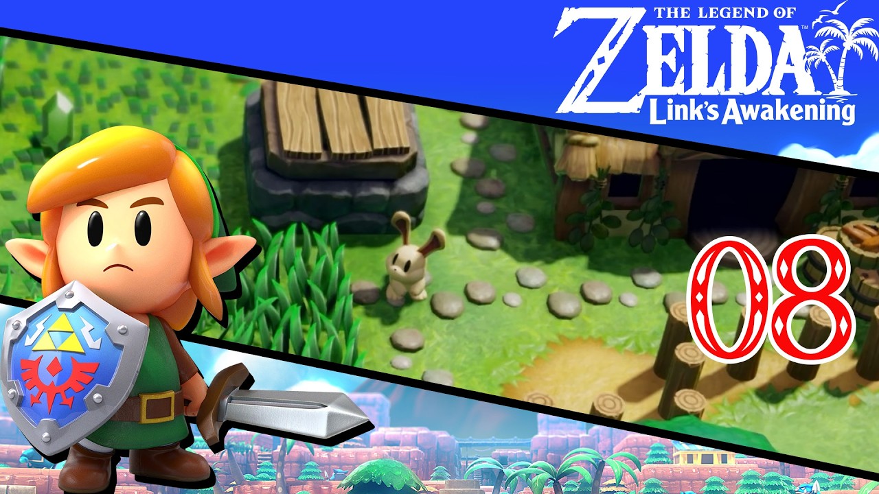 The Legend of Zelda: Link’s Awakening [Deutsch/HD] – Folge 08: Planlos und ohne Geld im Zoo-Dorf