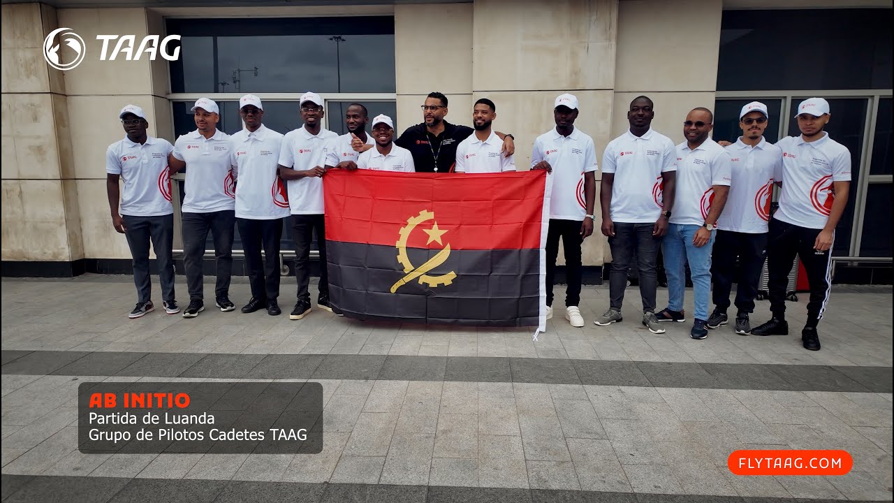 Rumo à Formação: Pilotos Cadetes TAAG Partem de Luanda para a África do Sul
