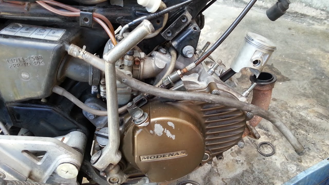 Change Piston Modenas Dinamik 120