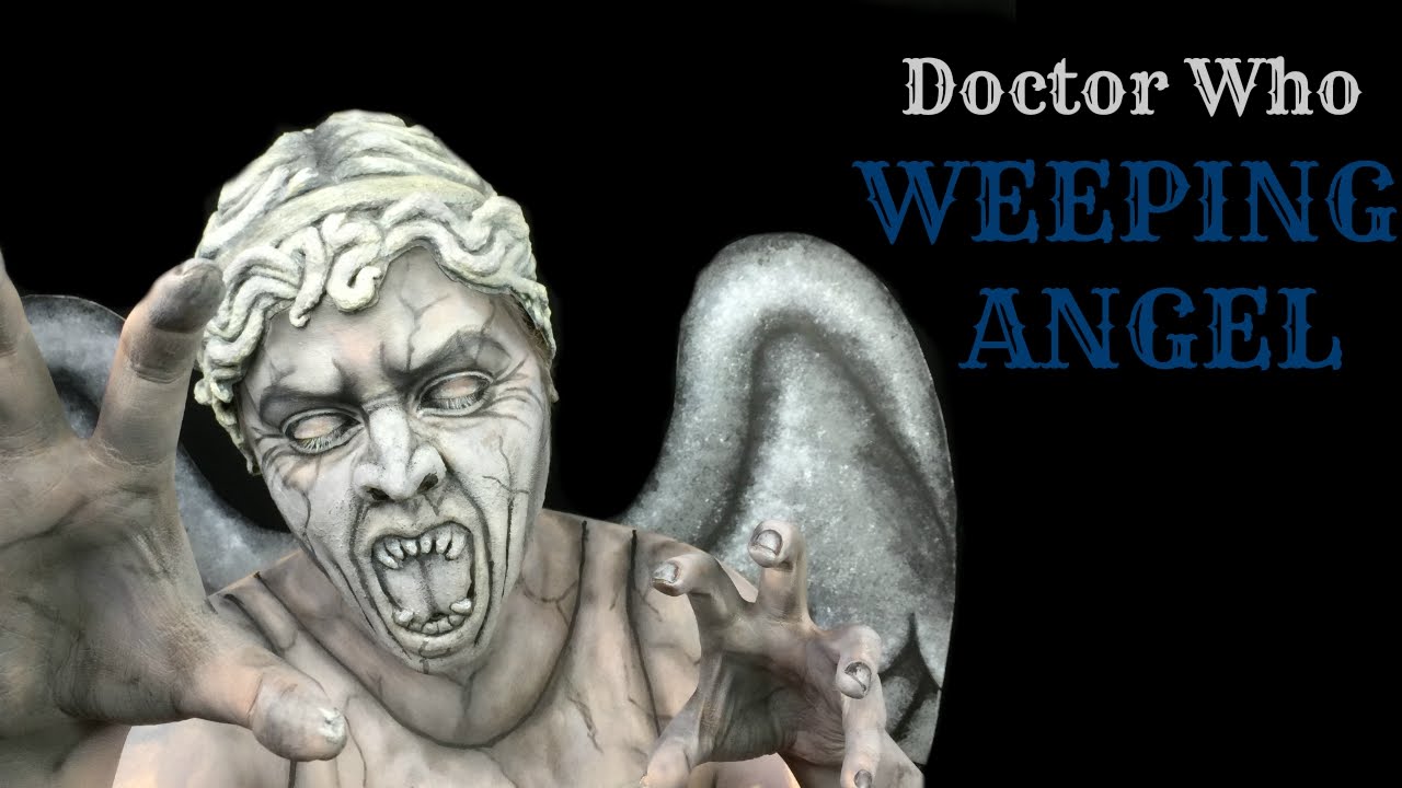Doctor Who Weeping Angel Make-Up Tutorial