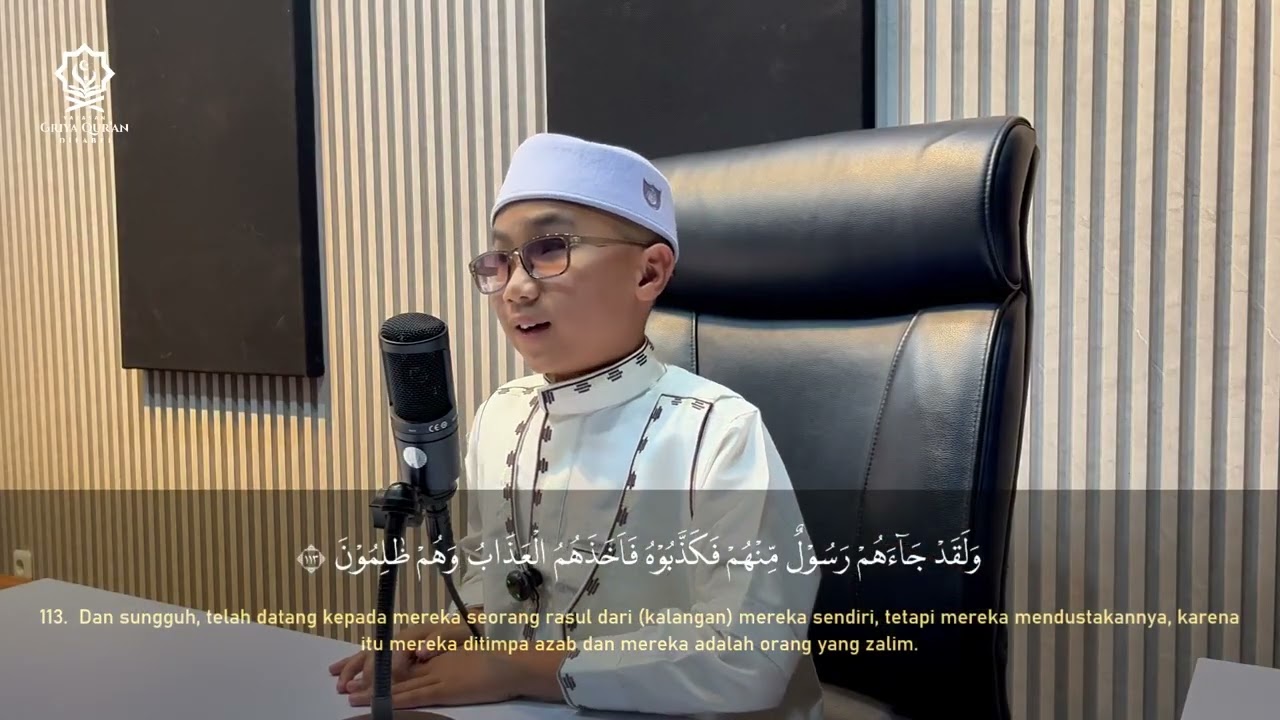 📖 Tilawah Surat An-Nahl 111–115 oleh Hizaam Muqhisti | Anak Difabel Netra Penghafal Al-Qur’an
