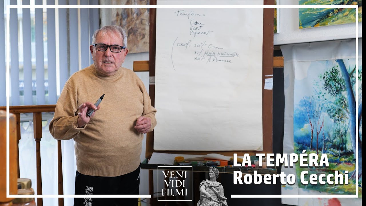 Technique de peinture du Moyen Âge : La Tempéra - Roberto Cecchi