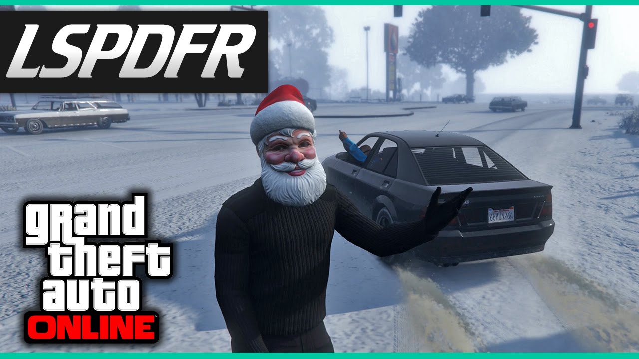GTA Online E29 - LSPDFR 'Santa Cop!' (PS4)