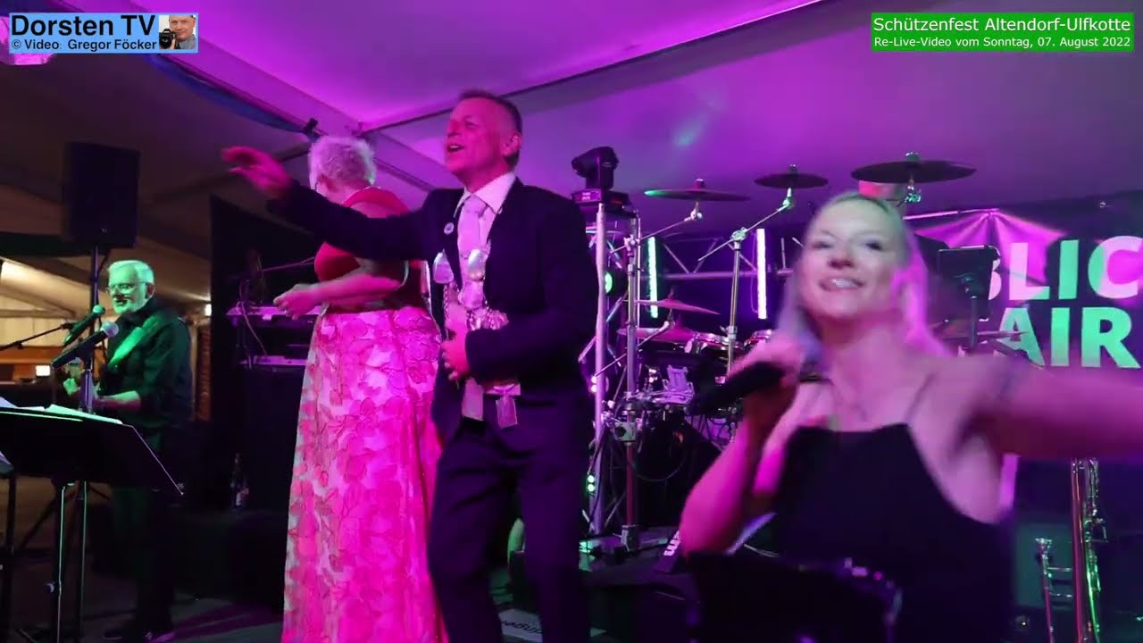 Schützenfest Altendorf-Ulfkotte 2022; Video-Clip 04: Sonntag, 07. August 2022; Festball im Zelt