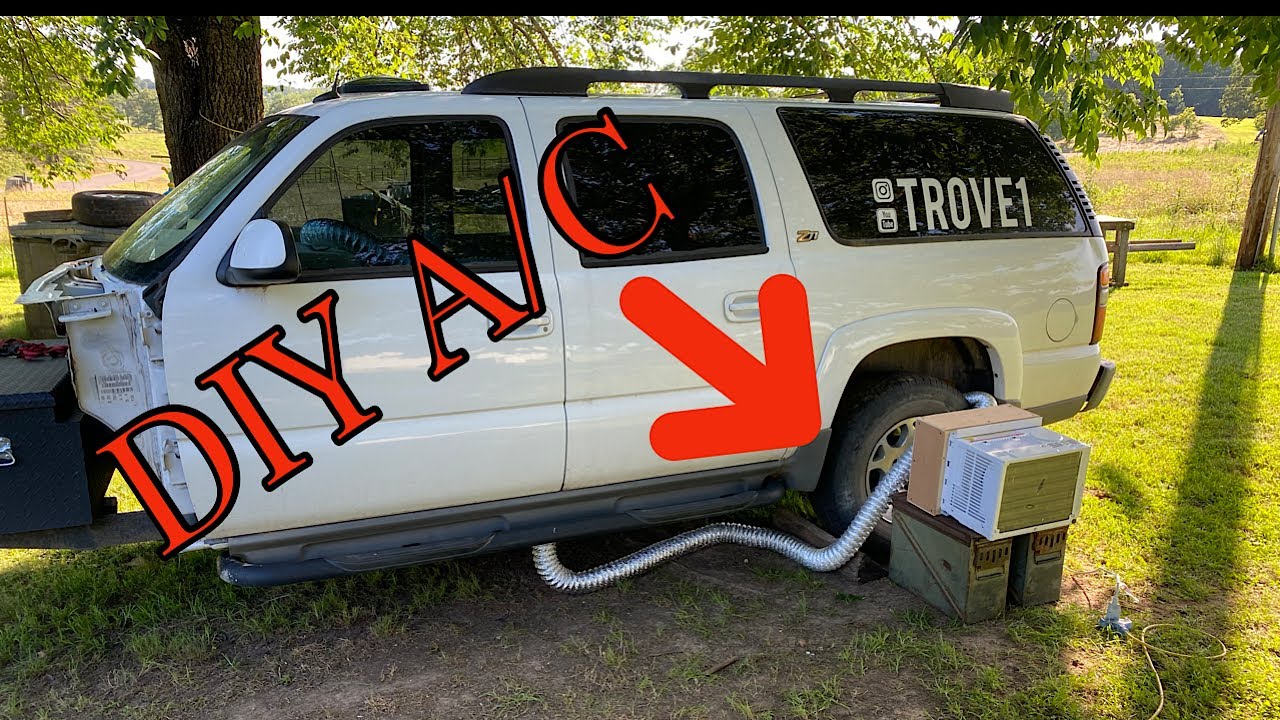 DIY Portable Air Conditioner for overland/teardrop style campers