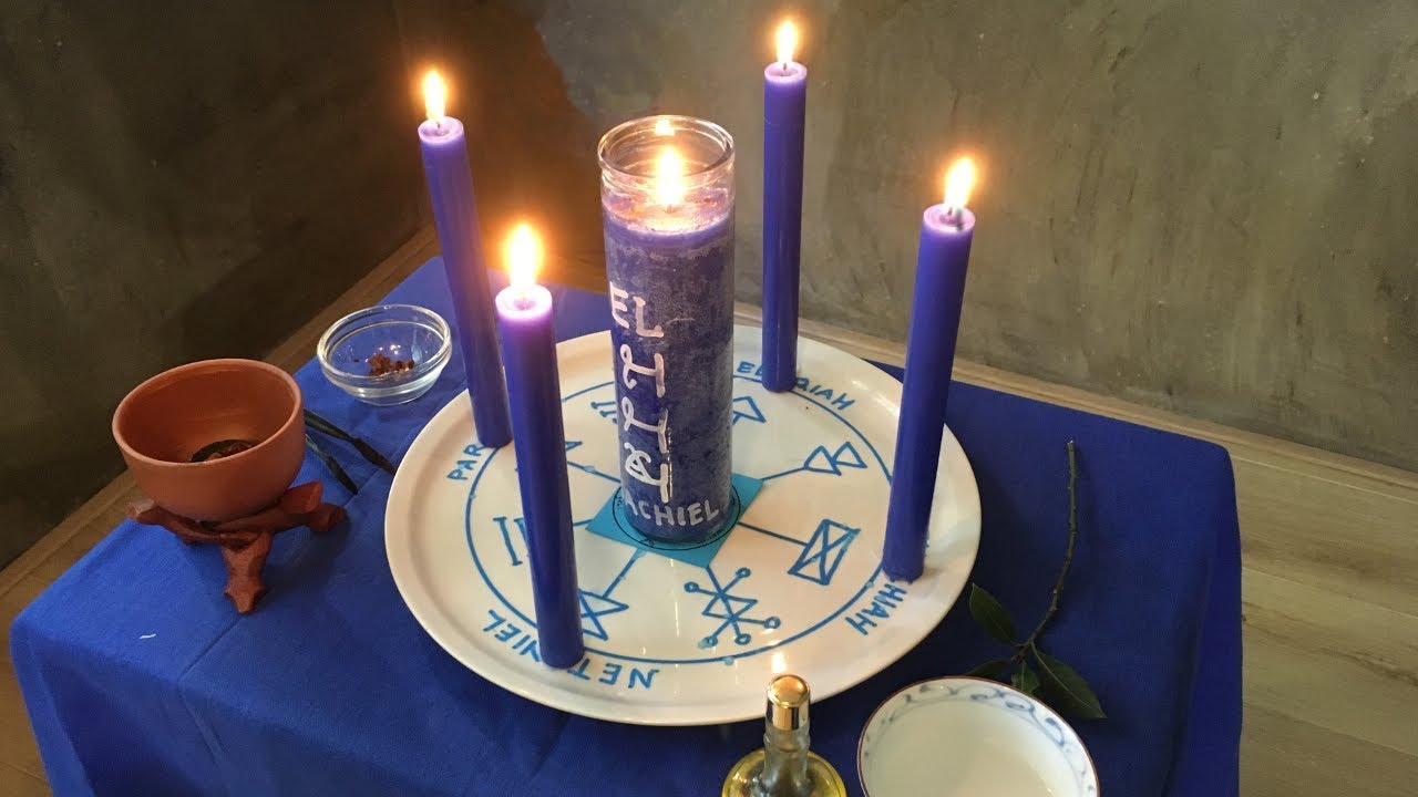 Kabbalistic Candle Magic using the Key of Solomon