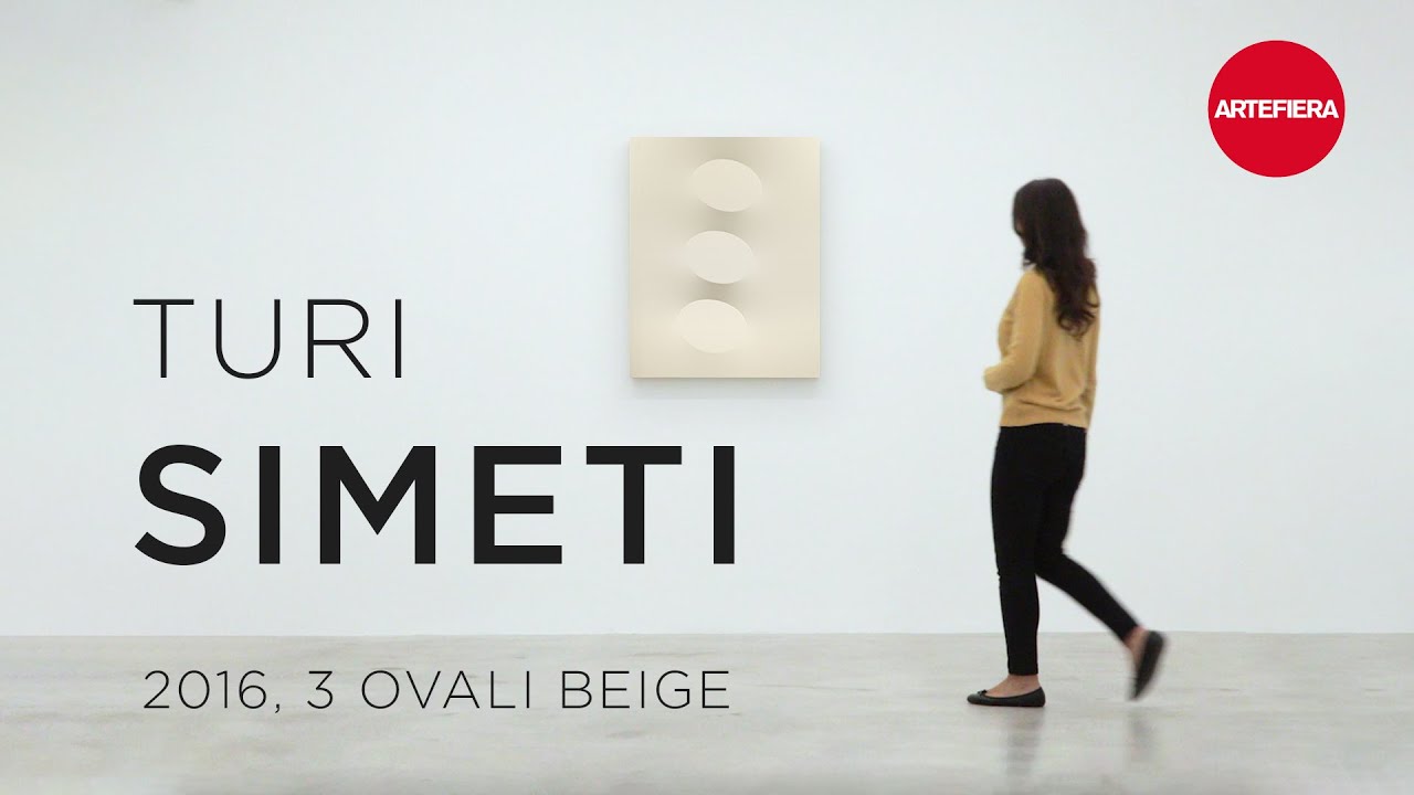 Turi SIMETI, 2016, 3 ovali beige, 100 x 80 cm | Dep Art Gallery