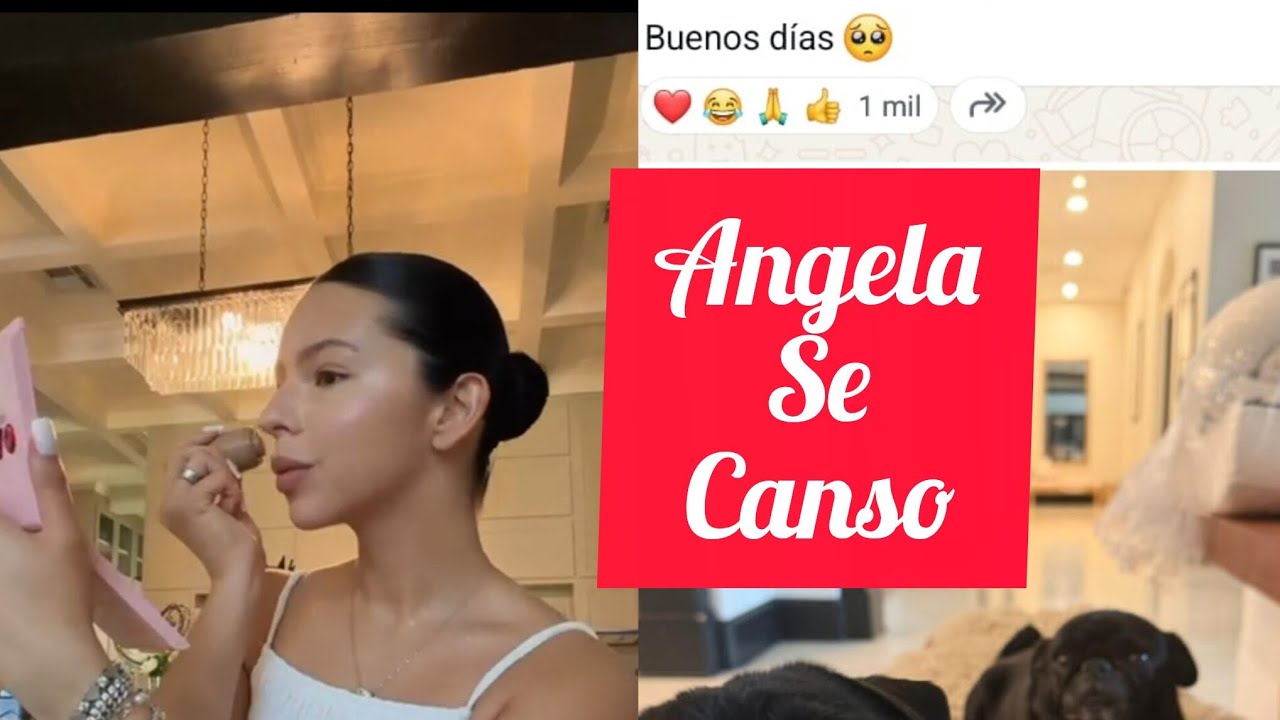 ANGELA SE CANSO DE DAR DE COMER AL HATE #cristiannodal #angelaaguilar 