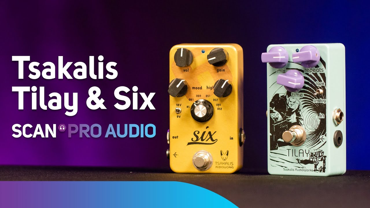 Tsakalis Tilay & Six Guitar Pedals
